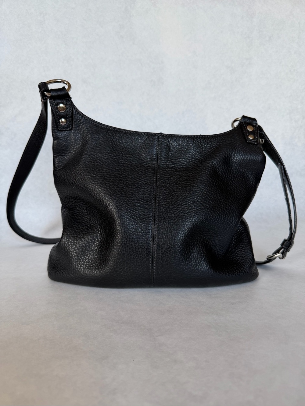 Coach Penelope F19265 Black Pebbled Leather Turnlock Crossbody Bag - Picture 5 of 5